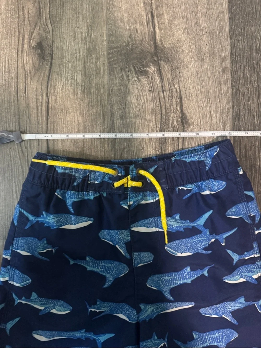 Boy’s Swim Gap Blue Shark Swim trunks Size 10